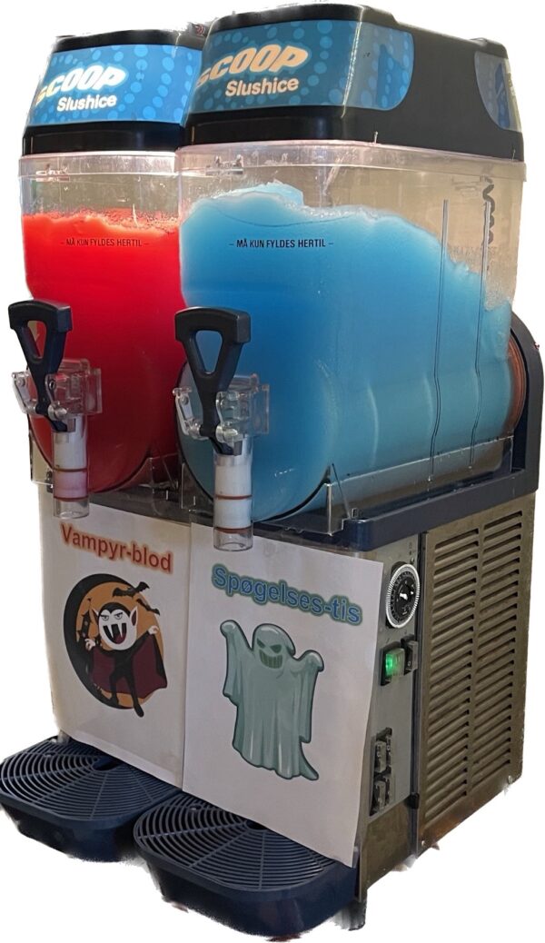 Scoop Slush Ice maskine 2 kamre x 12 liter - Image 3