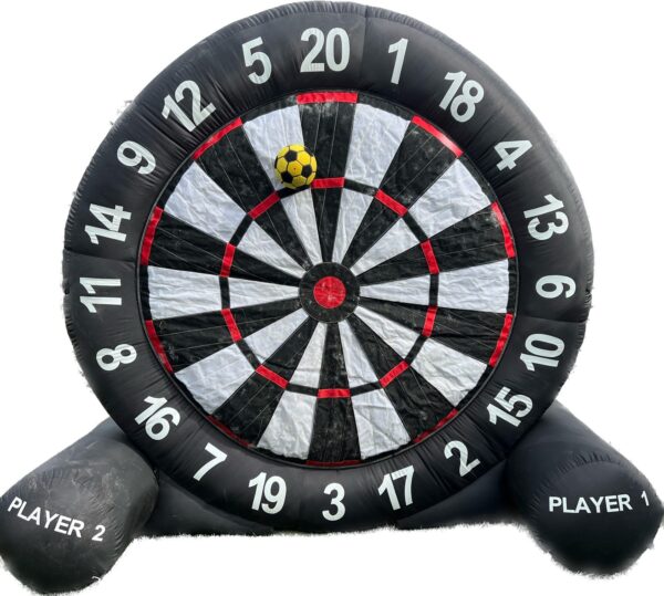 Fodbold dartskive 4 meter i diameter