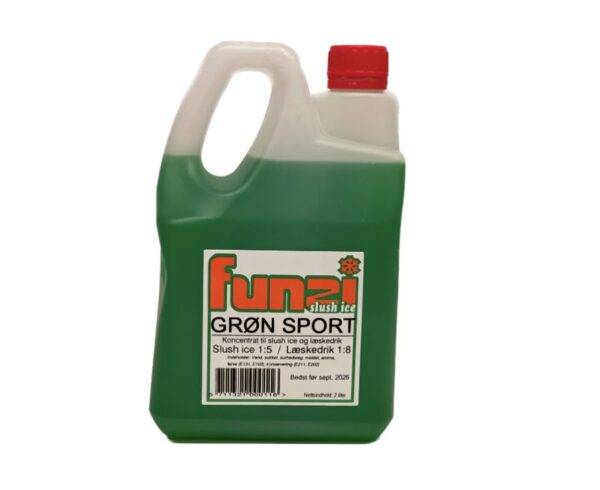 Slush Ice Koncentrat 2 liter -Grøn Sport