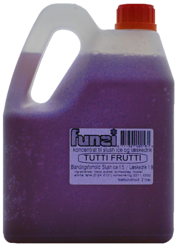 Slush Ice Koncentrat 2 liter - Tutti Frutti