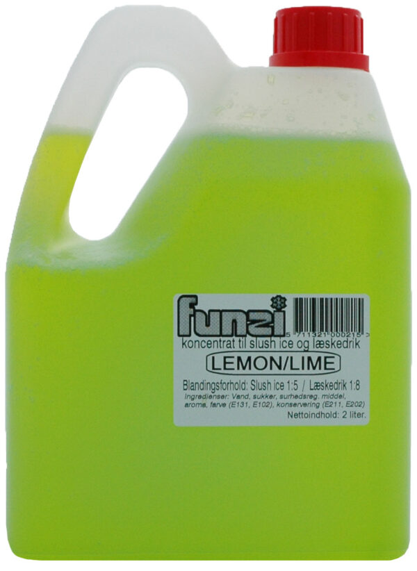 Slush Ice Koncentrat 2 liter - Lemon/Lime